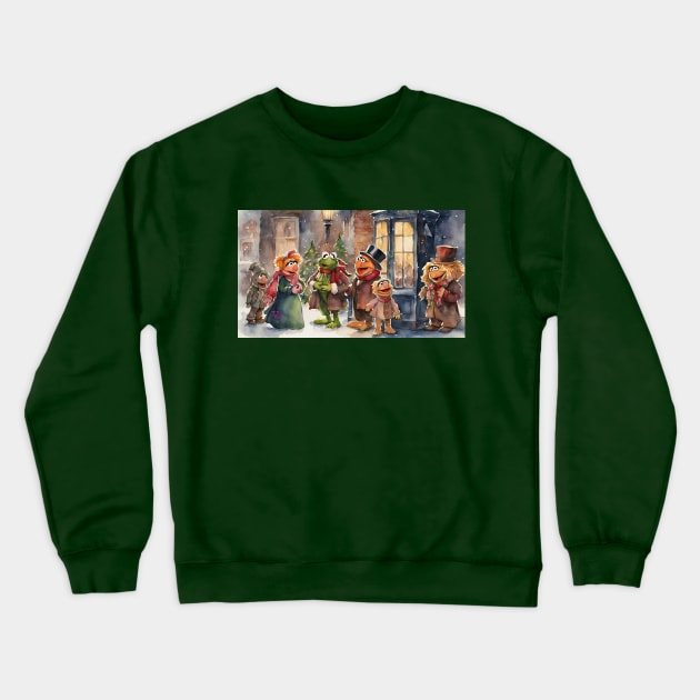 Muppett Christmas Crewneck Sweatshirt by Viper Unconvetional Concept